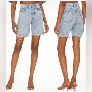 NWT Lovers + Friends Devon High-Rise 90’s Cut-Off Denim Shorts